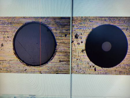 Mo micro-perforado con láser